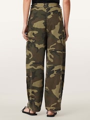 AllSaints Green Becca Denim Trousers - Image 3 of 6