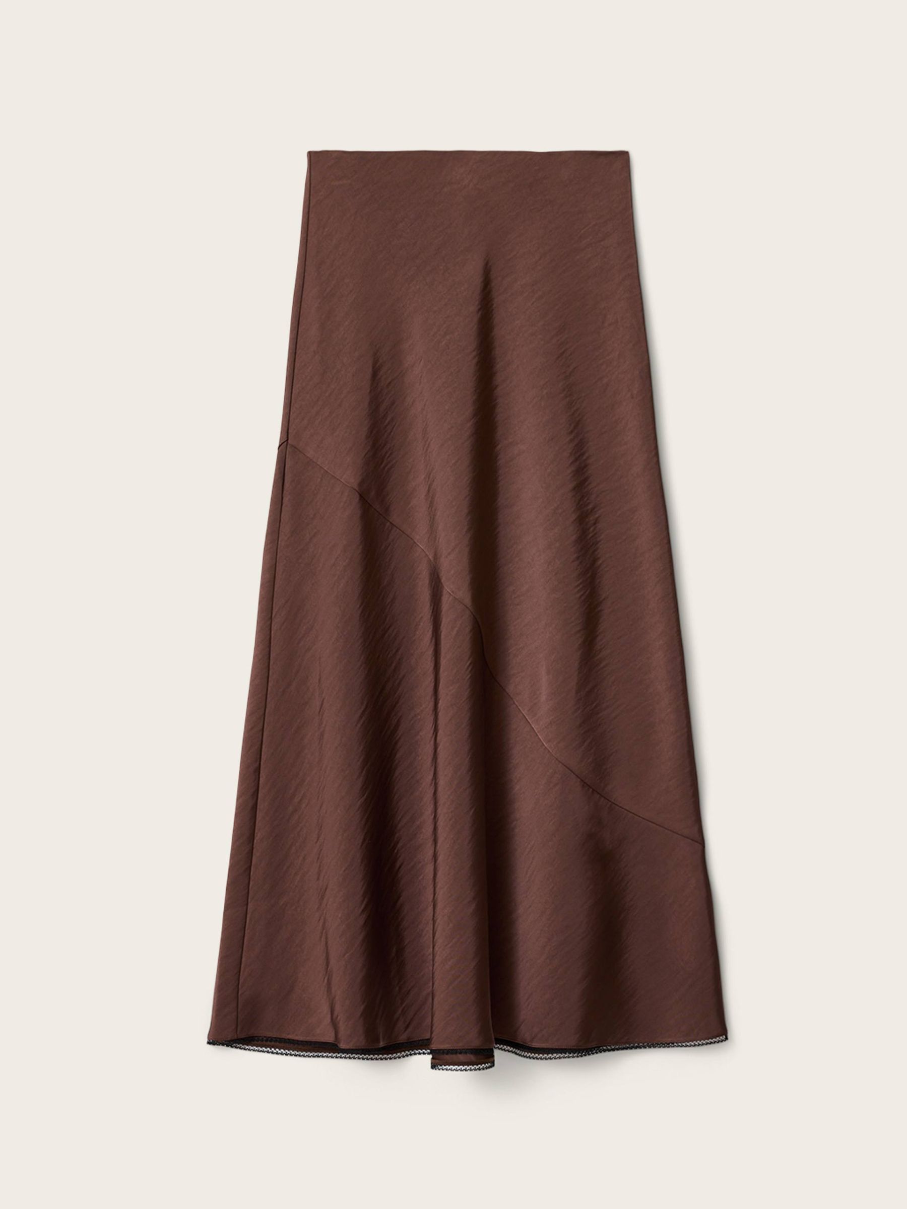 Buy AllSaints Brown Darya Maxi Skirt from Next USA