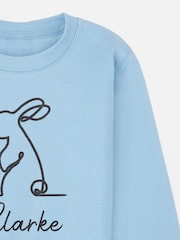 Personalised Easter Bunny Outline Sweatshirt by Dollymix - Image 2 of 4