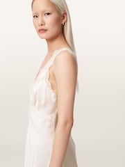 AllSaints White Ilka Dress - Image 3 of 6