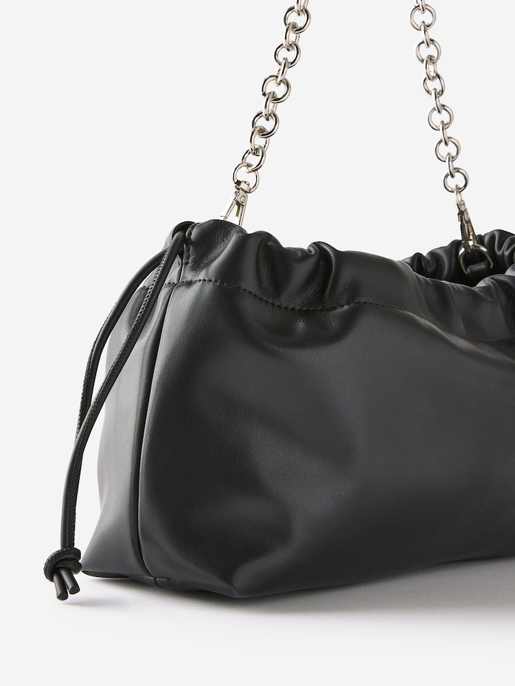 Cotton On Black Ebony Clutch Bag - Image 3 of 3