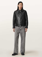 AllSaints Black Repurpose Jacket - Image 5 of 7