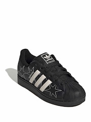 adidas Originals Black Superstar Il Shoes - Image 3 of 9
