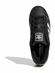 adidas Originals Black Superstar Il Shoes - Image 6 of 9