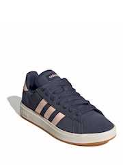 adidas Blue Grand Court Base 00S Shoes - Image 3 of 9