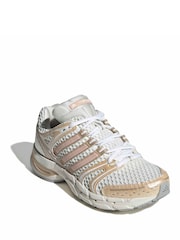 adidas Originals White Adistar Control 5 Shoes - Image 1 of 9