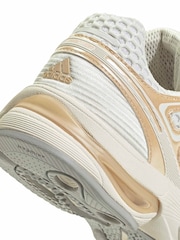 adidas Originals White Adistar Control 5 Shoes - Image 8 of 9