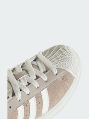 adidas Originals Cream Superstar Shoes - Image 6 of 11