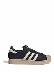 adidas Originals Black Superstar Shoes - Image 1 of 9