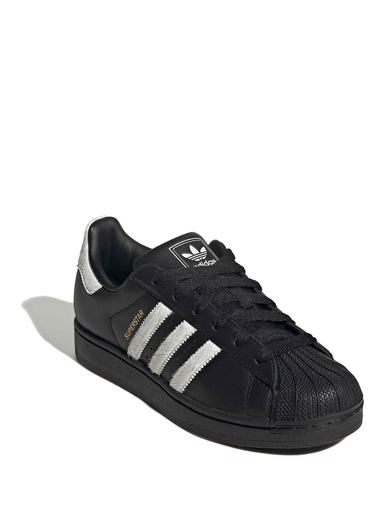 adidas Originals Black Superstar ll Shoes - Image 1 of 9
