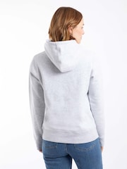Weird Fish Grey Kira Graphic Popover Natural Print Hoodie - Image 2 of 7