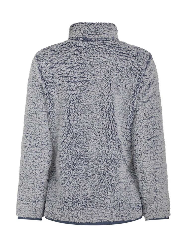 ブルー - Weird Fish Madi コージー 1/4 ジップ フリース - 画像 9 / 9