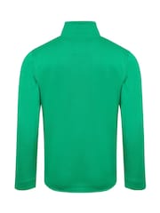 Weird Fish Heritage  Green Brampton Quarter Zip Sweatshirt - Image 7 of 7
