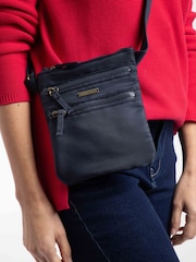 Weird Fish Blue Nisla Crossbody Bag - Image 1 of 6