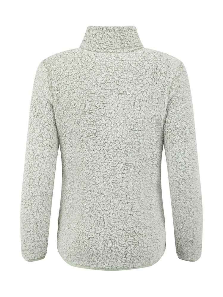 グレー - Weird Fish Madi コージー 1/4 ジップ フリース - 画像 7 / 7