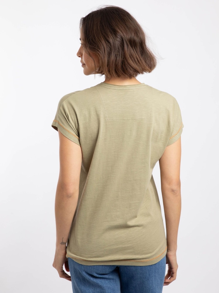 Weird Fish Natural Sun Rays Front Print Graphic T-Shirt - Image 2 of 6