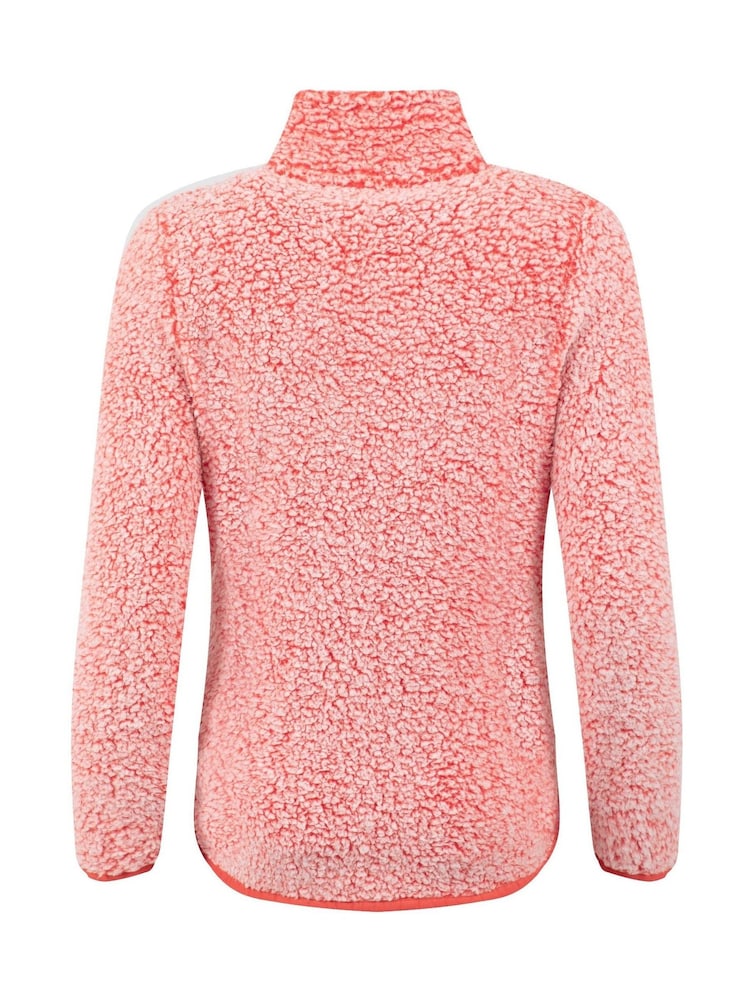 ピンク - Weird Fish Madi コージー 1/4 ジップ フリース - 画像 7 / 7