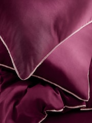 MADE.COM Contrast Piped 200 Thread Count Cotton Sateen Bed Set - صورة 2 من 4