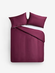 MADE.COM Contrast Piped 200 Thread Count Cotton Sateen Bed Set - صورة 4 من 4