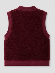 Angel & Rocket Red Delilah Borg Fleece Gilet - Image 6 of 6