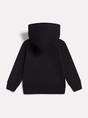New Balance Black Brushback Stacked Logo Hoodie - Image 2 of 3