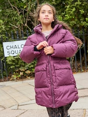 Angel & Rocket Burgundy Tara Longline Coat - Image 3 of 3