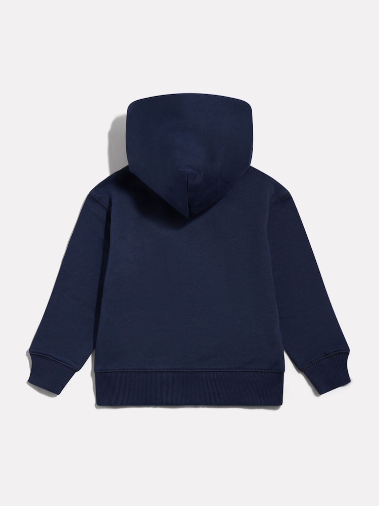 New Balance קפוצ'ון עם רוכסן לכל האורך ולוגו קטן - תמונה 2 מתוך 3