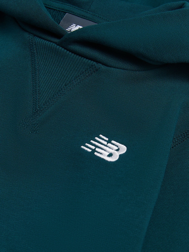 New Balance Green Small Logo Hoodie - Image 3 of 3