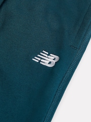 New Balance Green Small Logo French Terry Joggers - Image 3 of 3