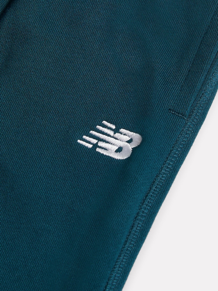 New Balance Green Small Logo French Terry Joggers - Image 3 of 3 New Balance Green Small Logo French Terry Joggers - Image 3 of 3