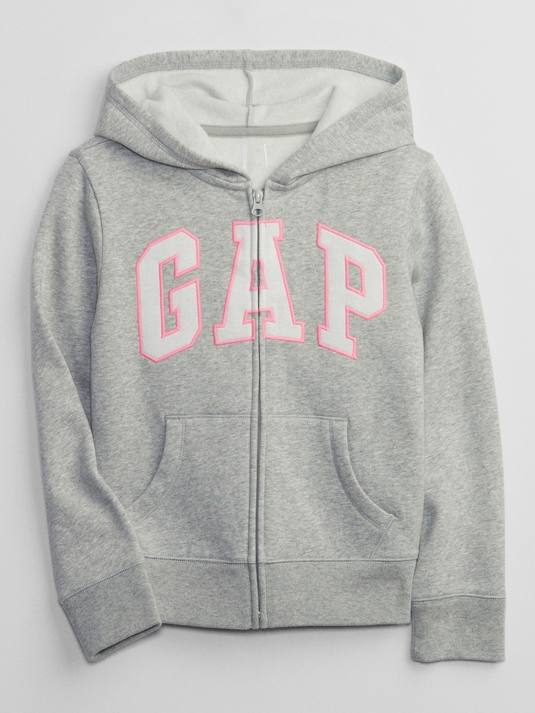 Gap Grey Logo Hoodie (4-13yrs) - Image 1 of 1 Gap Grey Logo Hoodie (4-13yrs) - Image 1 of 1