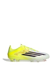 adidas Yellow F50 Pro Firm Ground Football Boots - Image 1 of 9