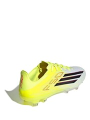 adidas Yellow F50 Pro Firm Ground Football Boots - Image 4 of 9