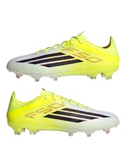 adidas Yellow F50 Pro Firm Ground Football Boots - Image 7 of 9