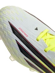 adidas Yellow F50 Pro Firm Ground Football Boots - Image 9 of 9