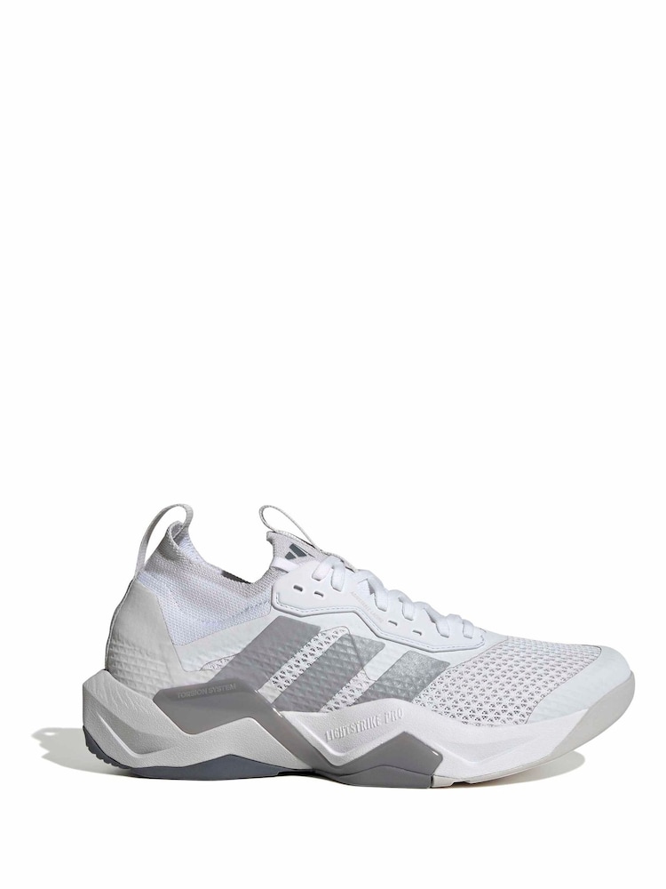 adidas White Rapidmove ADV 2 Training Shoes - Image 1 of 9 adidas White Rapidmove ADV 2 Training Shoes - Image 1 of 9