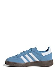 adidas Originals Blue Handball Spezial Comfort Closure Elastic Lace Shoes - Image 4 of 10