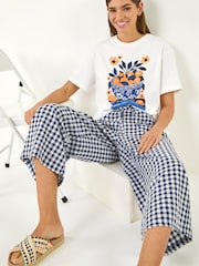 Roman Valencia Oberteil aus Baumwolle mit Frucht-Print - Bild 1 von 5