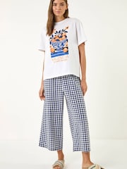 Roman Valencia Oberteil aus Baumwolle mit Frucht-Print - Bild 2 von 5