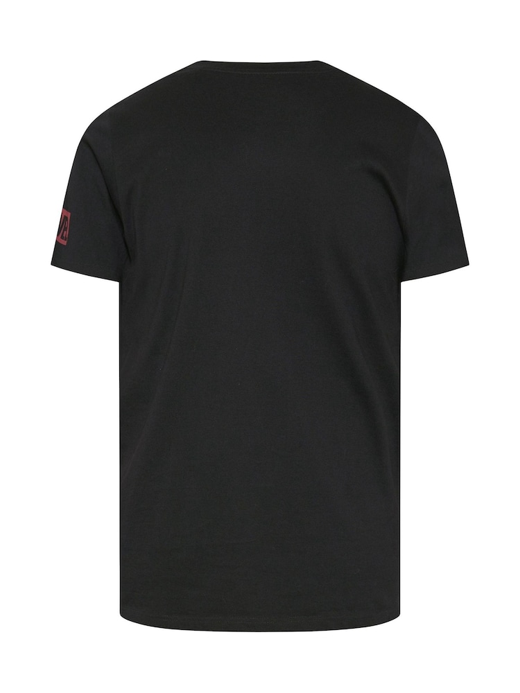 BadRhino Big & Tall Black Deadpool T-Shirt - Image 7 of 7