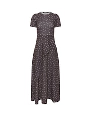 PixieGirl Petite Polka Dot Crinkle Maxi Dress - Imagen 5 de 5