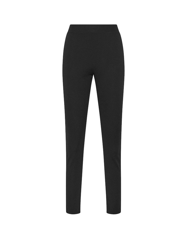 Long Tall Sally Black Slim Leg Stretch Trousers - Image 5 of 5