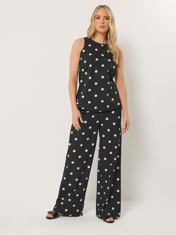 Long Tall Sally Black Vest Top - Image 2 of 5