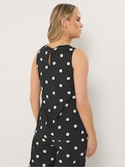 Long Tall Sally Black Vest Top - Image 3 of 5