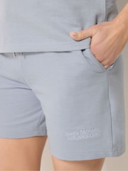 Long Tall Sally Blue Sweat Shorts - Image 4 of 5