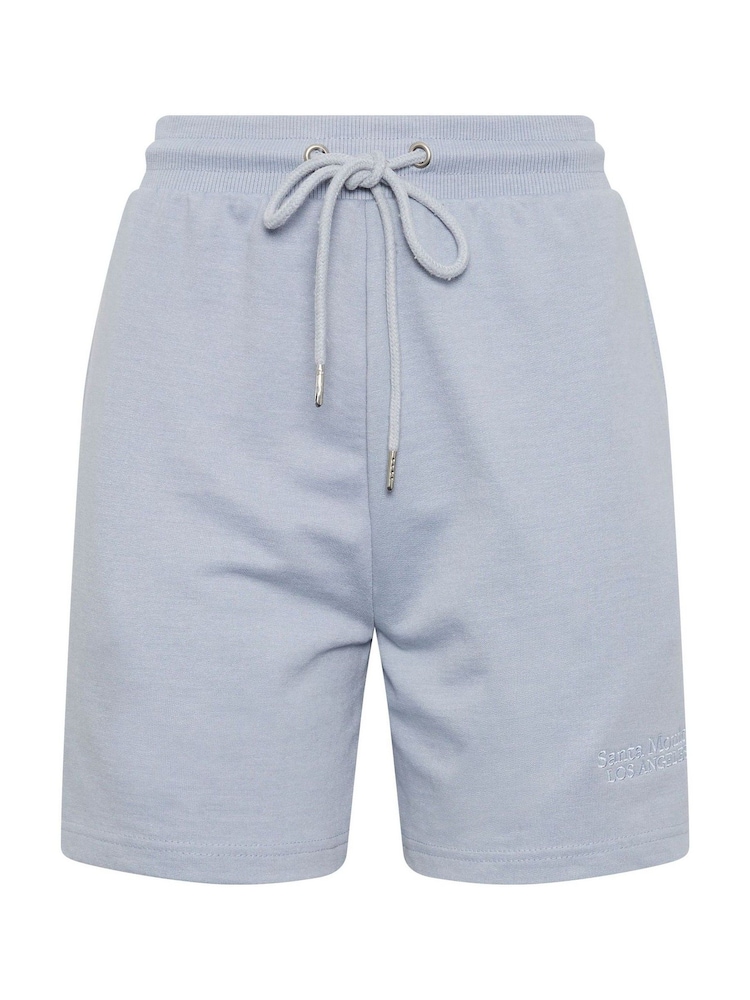 Long Tall Sally Blue Sweat Shorts - Image 5 of 5
