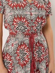 Long Tall Sally Orange Tie Waist Maxi Dress - Image 4 of 5