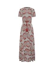 Long Tall Sally Orange Tie Waist Maxi Dress - Image 5 of 5