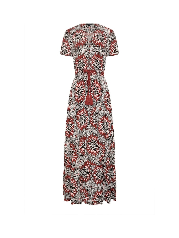 Long Tall Sally Orange Tie Waist Maxi Dress - Image 5 of 5