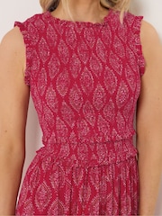 ピンク - Long Tall Sally シャーリング マキシドレス - 画像 4 / 5